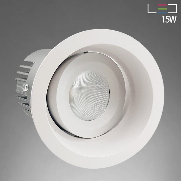 [LED 15W] 오피아 원형 매입등 타공:95mm
