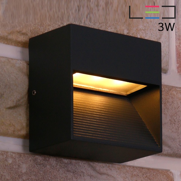 [LED 3W] 슬로프1등 벽등