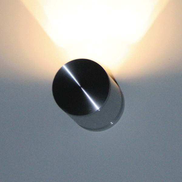 헤븐 원통 벽등 55mm(알루미늄)(1/2/4구)