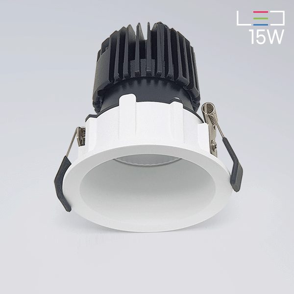 [LED 15W] 유아이 원형 매입등 소 / 타공:85mm