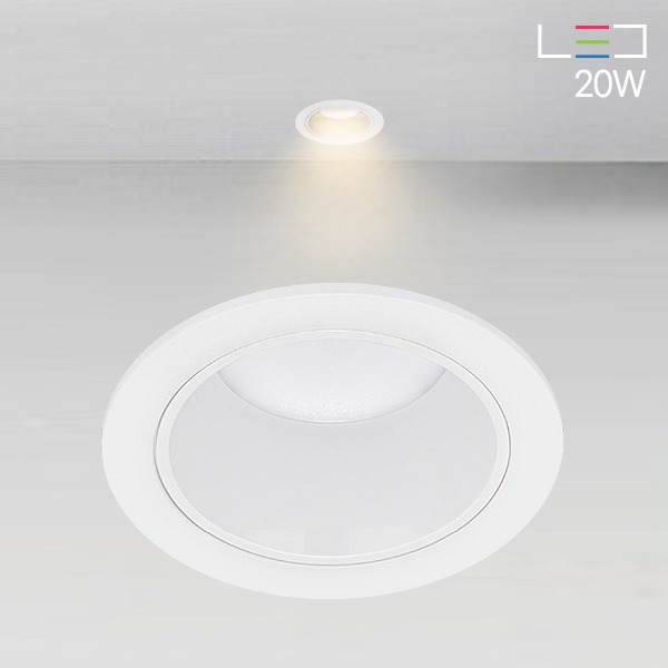 [LED 20W] 벨릭스 방수 매입등 (타공:120mm)