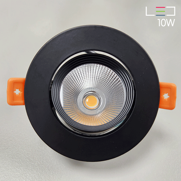 [LED 10W] 뉴필드 3인치 회전 매입등/프리커프리/디밍가능 (타공:75mm)