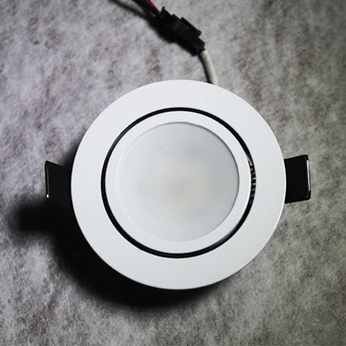 [LED 4W] 로치 원형매입등 타공 65~70파이 - 원형회전