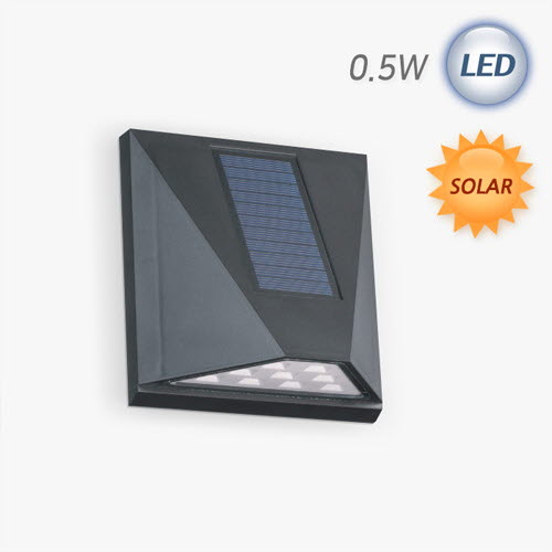 [LED 0.5W] 에릴 태양광 센서 벽등
