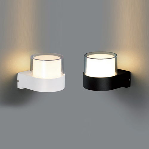 [LED 5W] 앤디스 1등 방수 벽등 (A형)(백색,흑색)