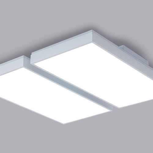 [LED 120W] 아로하 슬림 4등 120W(블랙/화이트) 거실등
