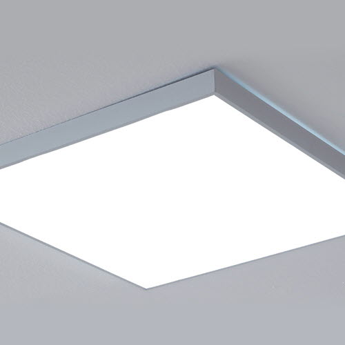 [LED 120W] 아로하 슬림 정사각 4등 120W(블랙/화이트) 방등