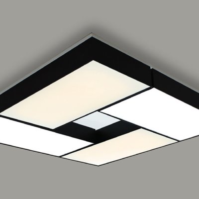 [LED 120W] 아토스 홈 4등 120W(블랙/화이트/클린) 거실등