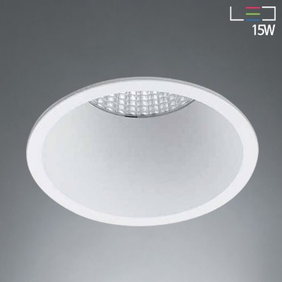 [LED 15W] 누아 원형 LED 매입등 대 타공:70mm (백색)