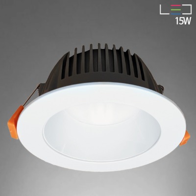 [LED 15W] 코스모 원형 매입등 타공:110mm~115mm