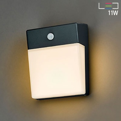 [LED 11W] 디알리아 방수 센서 벽등 (IP54)