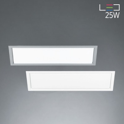 [LED 25W] 벤트 직사각 세면등(매입등) 타공 :560 x 140
