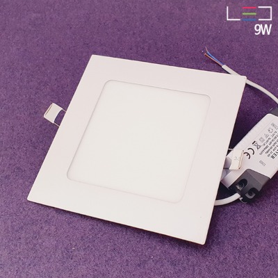 [LED 9W] 닥스 초슬림 사각 매입등 (타공:130 x 130mm)