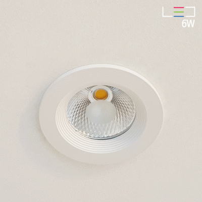 [LED 6W] 마샤 원형 매입등 (타공:Ø70~80)