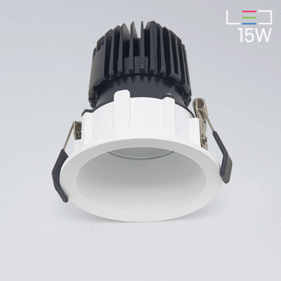 [LED 15W] 유아이 원형 매입등 소 / 타공:85mm