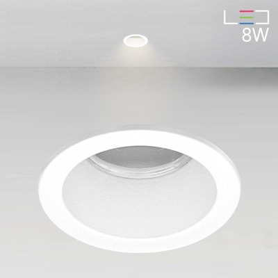 [LED 8W] 피콜 미니 원형 매입등 (타공 : 30mm)