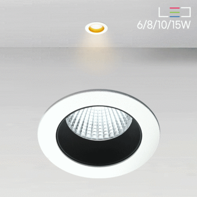 [LED 6/8/10/15W] 레스비 50파이 매입등 (타공 : 50mm)
