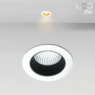 [LED 8W] 레스비 35파이 미니 매입등 (타공:35mm)