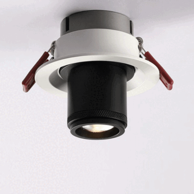 [LED 8W] 클로버 렌즈 매입등 (확산/집중 조절) (타공:75mm)