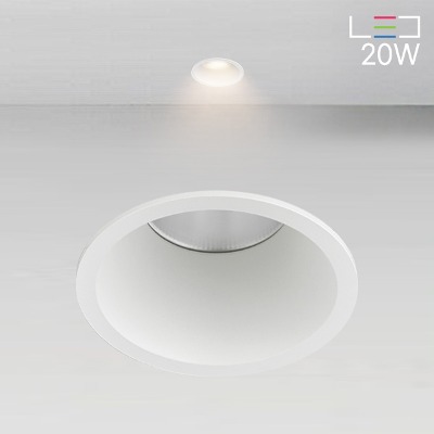 [LED 20W] 프레디 매입등 (타공:95mm)