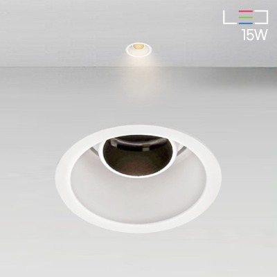 [LED 15W] 드위크55 회전 매입등 (타공:55mm)
