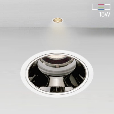 [LED 15W] 비스터75 회전 매입등 (타공:75mm)