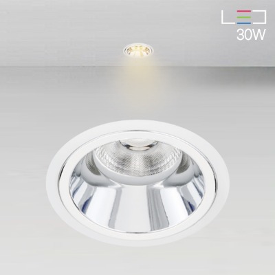 [LED 30W] 토프츠 회전 매입등 (타공:125mm)