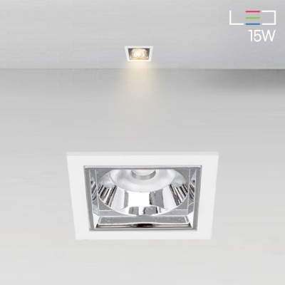 [LED 7W] 자네트 사각 매입등 (사각타공:55x55mm)