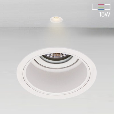 [LED 15W] 스위나 회전 매입등 (타공:85mm)