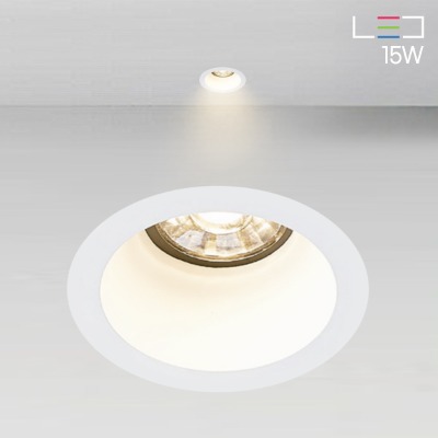 [LED 15W] 메일리 매입등 (타공:75mm)