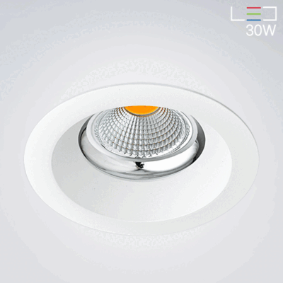 [LED 30W] 뉴모어 라운드형 매입등 (타공:135mm)