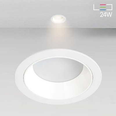 [LED 24W] 벨라스 매입등 (타공:104mm)