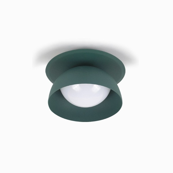 [LED 8W] 하프 볼 COB LED 4인치 매입등 (타공:50mm)