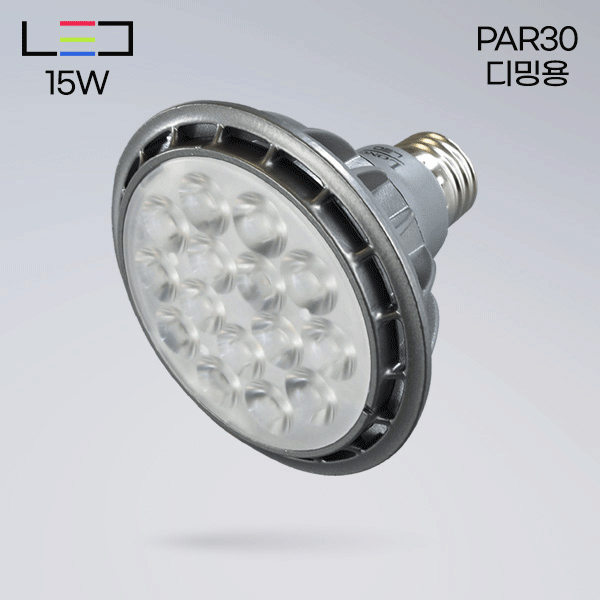 [LED15W] 롱LED PAR30 15W 디밍용 집중/확산형 [E26]