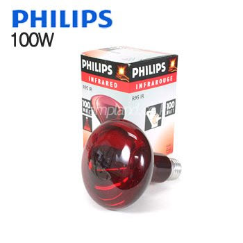 필립스 145598 적외선전구 100/150/250W 26B (의료용)