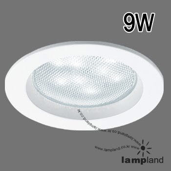 [LED 9W]55531_팩트 방습 매입등 욕실등(4인치)(IP65)