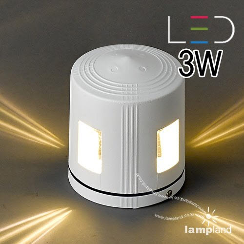 [LED 3W]렌즈 원형 벽등(소)