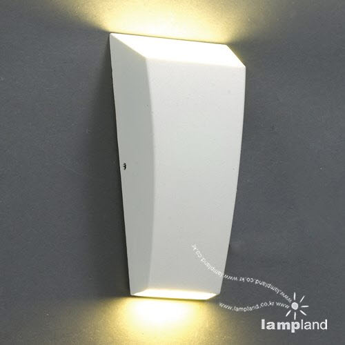 [LED 8W]심플 직사각 벽등(방수형)