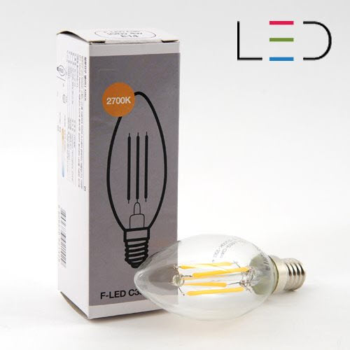 [LED 4W] 일광 에디슨 촛대구 E14