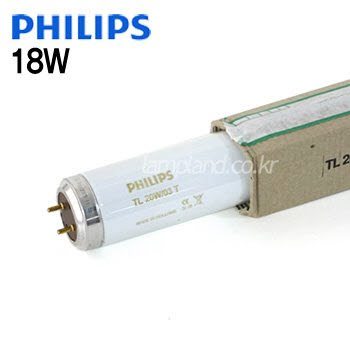 필립스 단파장 형광등 18W G13 (박스판매-25EA)