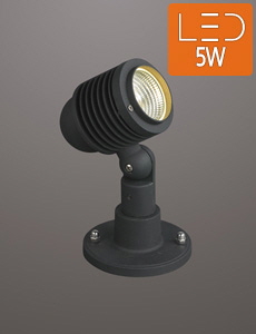 [LED 5W] 쉘터 직부 잔디등 (D형/방수등)